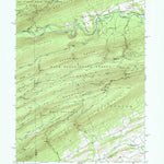 United States Geological Survey Weikert, PA (1968, 24000-Scale) digital map
