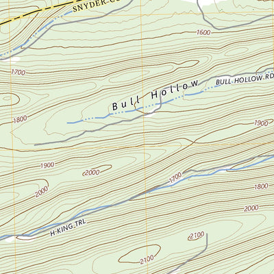 United States Geological Survey Weikert, PA (2023, 24000-Scale) digital map