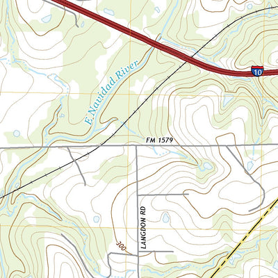 United States Geological Survey Weimar, TX (2019, 24000-Scale) digital map