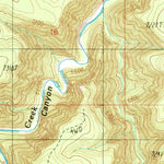 United States Geological Survey Weimer Point, AZ (1990, 24000-Scale) digital map