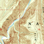 United States Geological Survey Weimer Point, AZ (1998, 24000-Scale) digital map