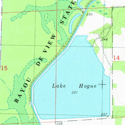 United States Geological Survey Weiner, AR (1980, 24000-Scale) digital map