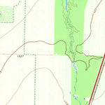 United States Geological Survey Weinert, TX (1967, 24000-Scale) digital map