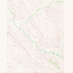 United States Geological Survey Weintz Draw, WY (1967, 24000-Scale) digital map