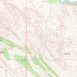 United States Geological Survey Weintz Draw, WY (1967, 24000-Scale) digital map