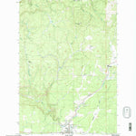 United States Geological Survey Weippe North, ID (1994, 24000-Scale) digital map