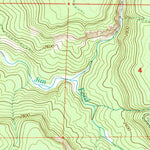 United States Geological Survey Weippe North, ID (1994, 24000-Scale) digital map