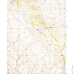 United States Geological Survey Weiser Pass, WY (1953, 24000-Scale) digital map