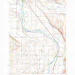 United States Geological Survey Weiser South, ID-OR (1951, 24000-Scale) digital map