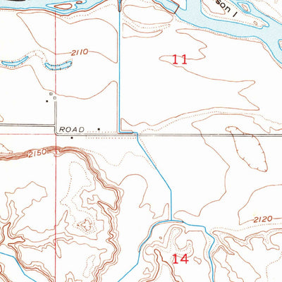 United States Geological Survey Weiser South, ID-OR (1951, 24000-Scale) digital map
