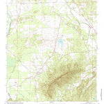 United States Geological Survey Weisner Mountain, AL (1967, 24000-Scale) digital map