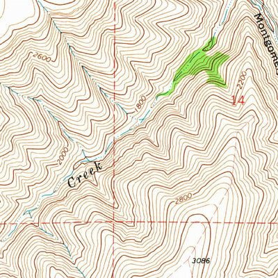 United States Geological Survey Weissenfels Ridge, WA (1971, 24000-Scale) digital map