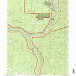 United States Geological Survey Weitchpec, CA (1997, 24000-Scale) digital map