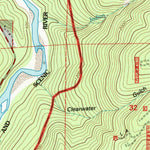 United States Geological Survey Weitchpec, CA (1997, 24000-Scale) digital map