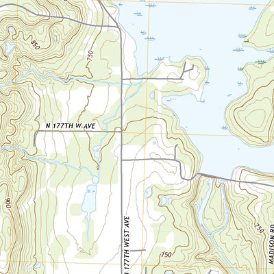 United States Geological Survey Wekiwa, OK (2022, 24000-Scale) digital map