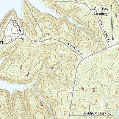 United States Geological Survey Wekiwa, OK (2022, 24000-Scale) digital map