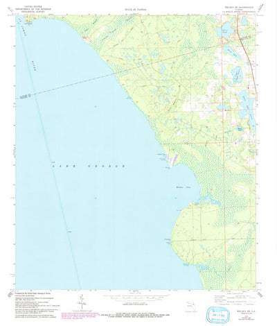 United States Geological Survey Welaka SE, FL (1970, 24000-Scale) digital map