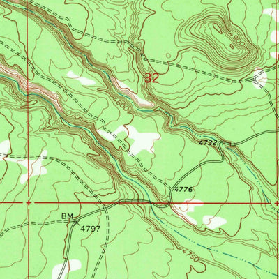 United States Geological Survey Welch Butte, OR (1967, 24000-Scale) digital map
