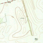 United States Geological Survey Welch East, TX (1969, 24000-Scale) digital map