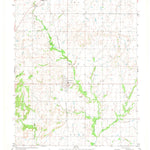 United States Geological Survey Welch South, OK (1971, 24000-Scale) digital map