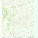 United States Geological Survey Welch SW, TX (1969, 24000-Scale) digital map