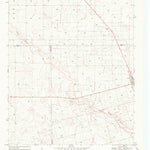 United States Geological Survey Welch West, TX (1969, 24000-Scale) digital map