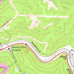 United States Geological Survey Welch, WV (1968, 24000-Scale) digital map