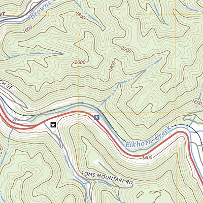 United States Geological Survey Welch, WV (2023, 24000-Scale) digital map