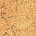 United States Geological Survey Welch, WV-VA (1912, 62500-Scale) digital map