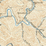 United States Geological Survey Welch, WV-VA (1924, 62500-Scale) digital map