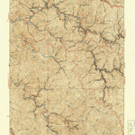 United States Geological Survey Welch, WV-VA (1926, 62500-Scale) digital map