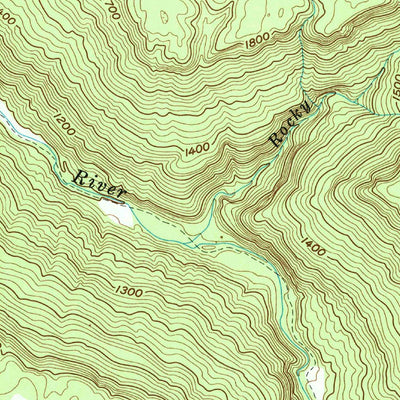 United States Geological Survey Welchland, TN (1960, 24000-Scale) digital map