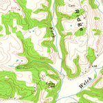 United States Geological Survey Welchs Creek, KY (1954, 24000-Scale) digital map