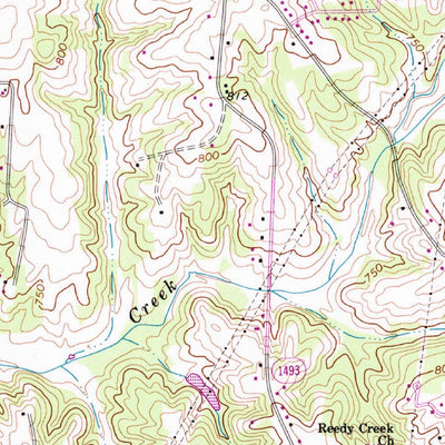 United States Geological Survey Welcome, NC (1969, 24000-Scale) digital map