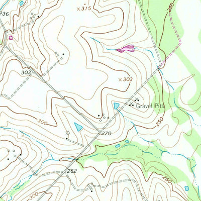 United States Geological Survey Welcome, TX (1963, 24000-Scale) digital map
