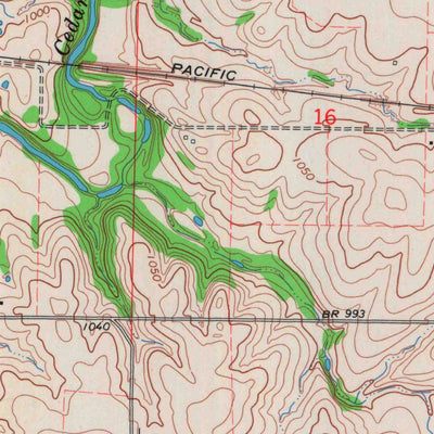 United States Geological Survey Welda, KS (1966, 24000-Scale) digital map