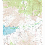 United States Geological Survey Weldon, CA (1972, 24000-Scale) digital map