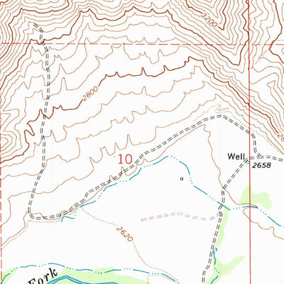 United States Geological Survey Weldon, CA (1972, 24000-Scale) digital map