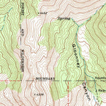 United States Geological Survey Weldon, CA (1972, 24000-Scale) digital map