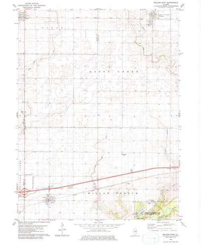 United States Geological Survey Weldon East, IL (1979, 24000-Scale) digital map