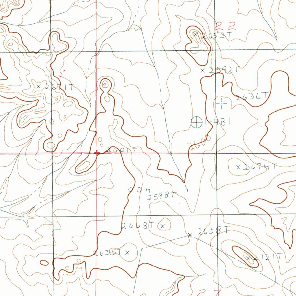 Weldon, MT (1983, 24000-Scale) Map by United States Geological Survey ...