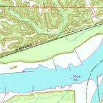 United States Geological Survey Weldon Spring, MO (1954, 24000-Scale) digital map
