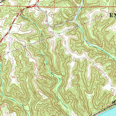 United States Geological Survey Weldon Spring, MO (1954, 24000-Scale) digital map