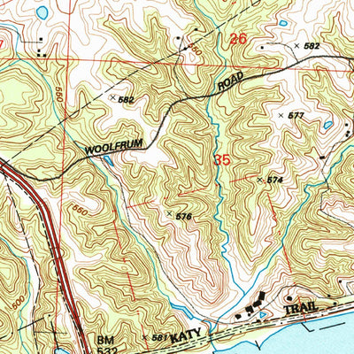 United States Geological Survey Weldon Spring, MO (1994, 24000-Scale) digital map