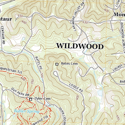 United States Geological Survey Weldon Spring, MO (2021, 24000-Scale) digital map