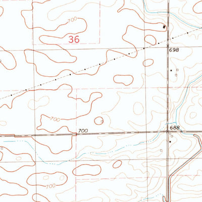United States Geological Survey Weldon West, IL (1979, 24000-Scale) digital map
