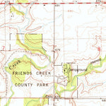 United States Geological Survey Weldon West, IL (1979, 24000-Scale) digital map