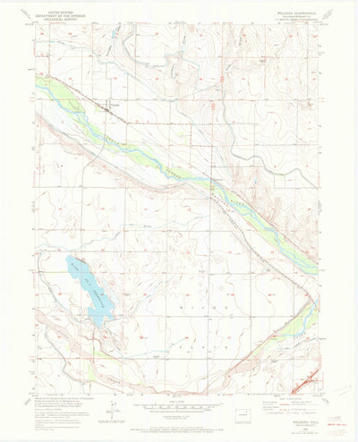 United States Geological Survey Weldona, CO (1951, 24000-Scale) digital map
