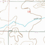 United States Geological Survey Weldona, CO (1971, 24000-Scale) digital map