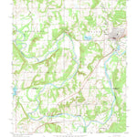 United States Geological Survey Weleetka, OK (1967, 24000-Scale) digital map